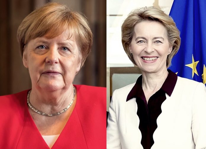 Merkel ve Leyen’den Türkiye’ye Destek
